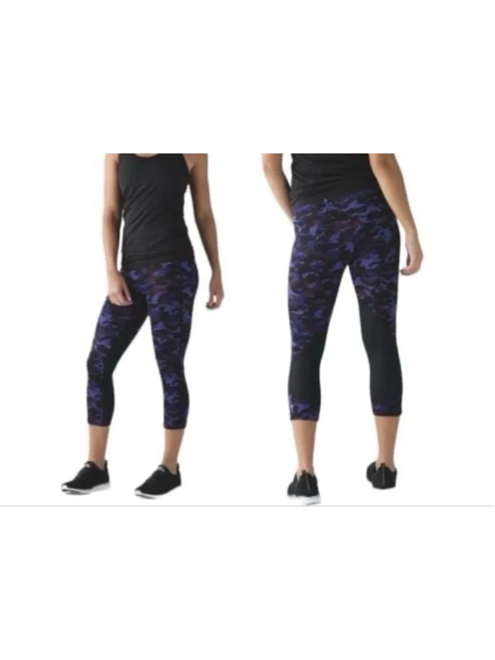 Lululemon Pace Rival Crop Camo Leggings Size 4